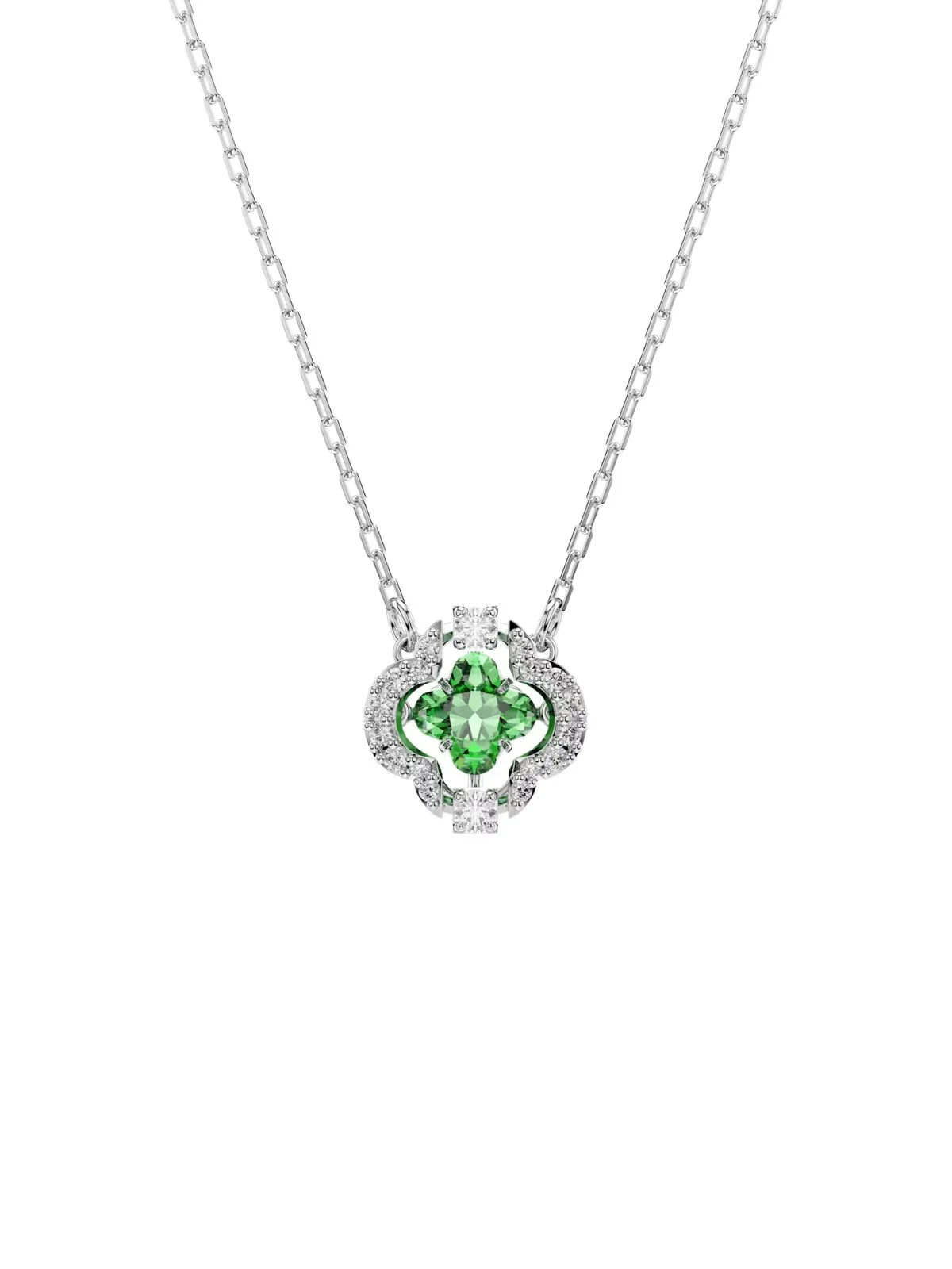 SWAROVSKI Vòng Cổ Una:Pend Clover Sp Dc Gr/Rhs