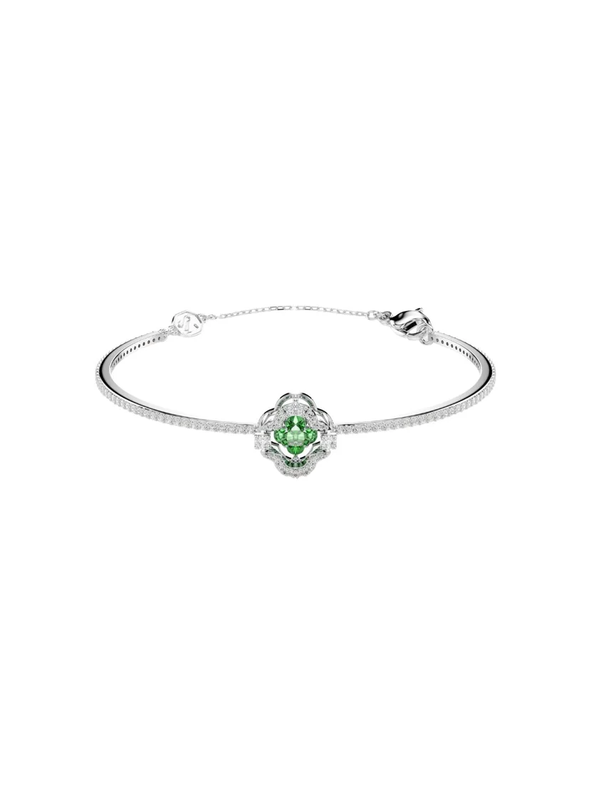 SWAROVSKI Vòng Tay Una:Bangle Clover Dc Gr/Rhs M