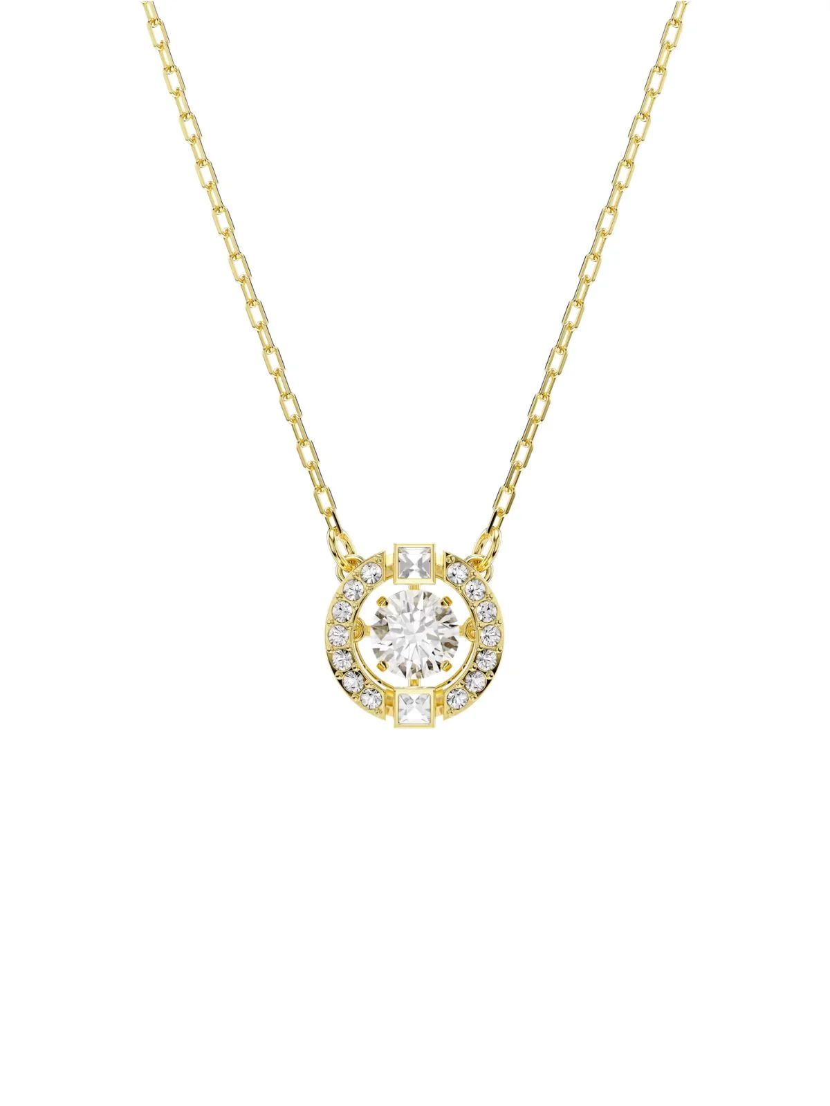 SWAROVSKI Vòng Cổ Una:Pend Sp Dc White/Gos