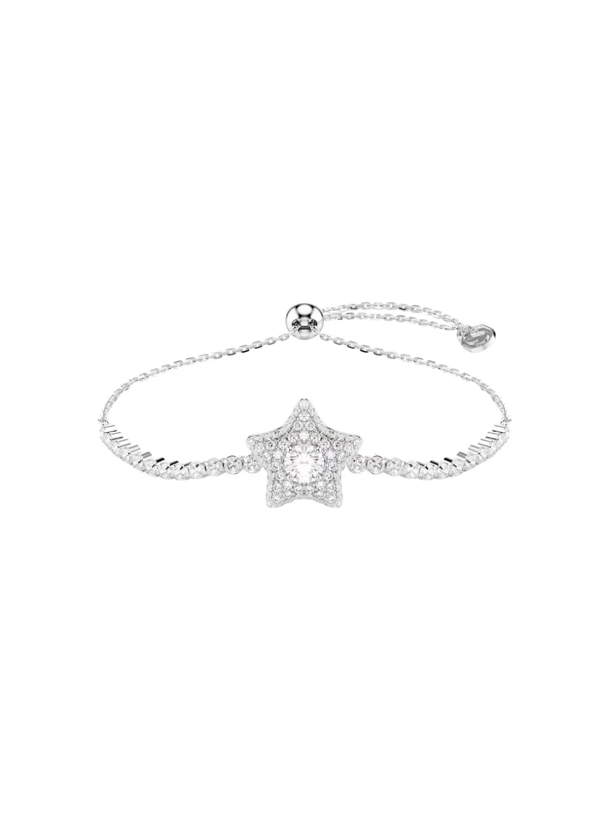 SWAROVSKI Vòng Tay Sublima:Bracelet Star Wht/Rhs