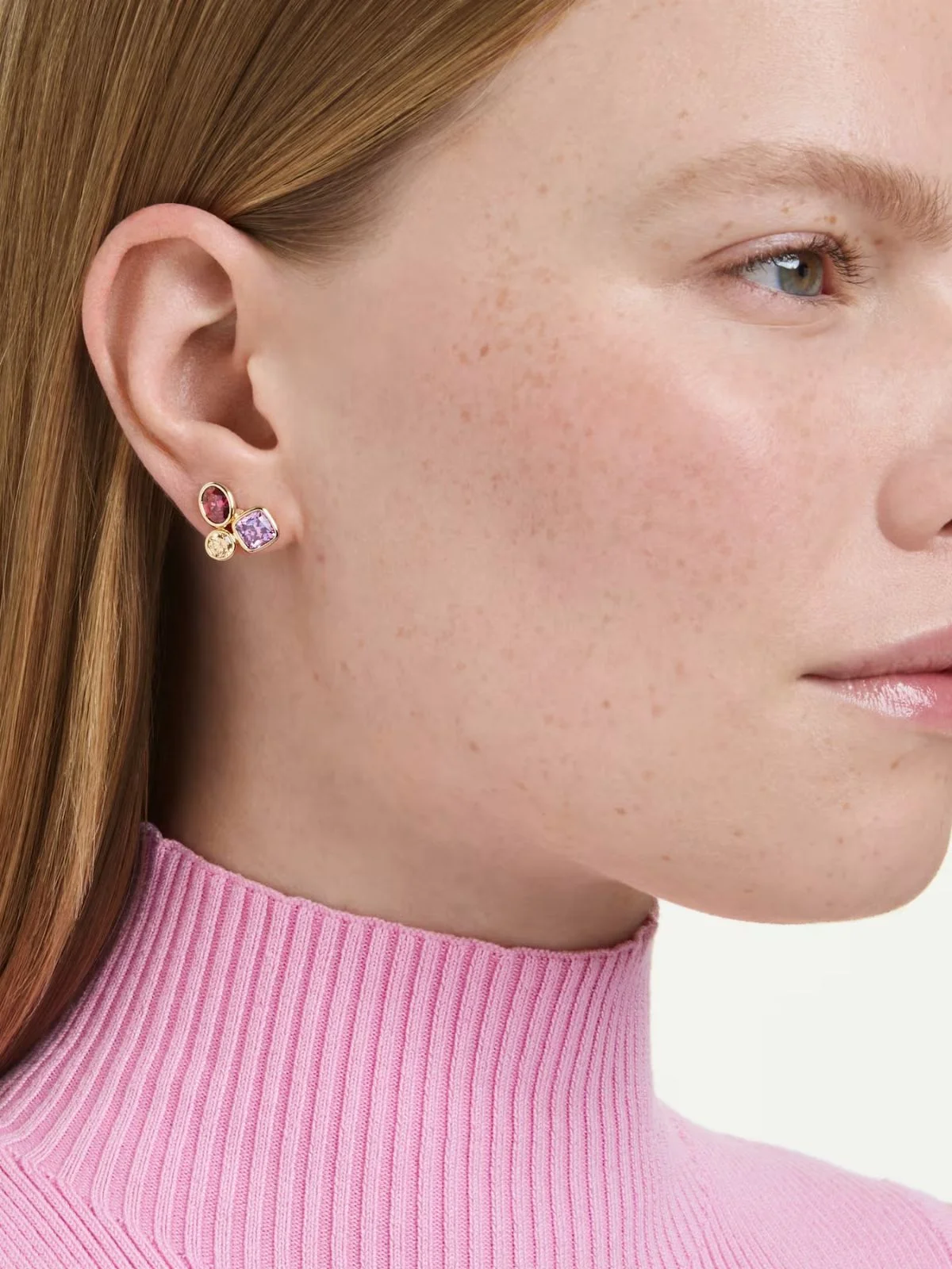SWAROVSKI Bông Tai Imber:Pe Stud Mul/Gos