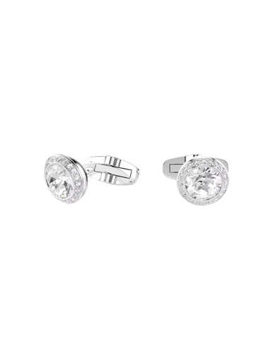 SWAROVSKI Khuy Măng-Sét Una:Cuffl Rnd Cry/Rhs