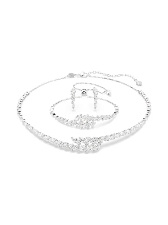 SWAROVSKI Bộ Trang Sức Mesmera:Set White/Rhs