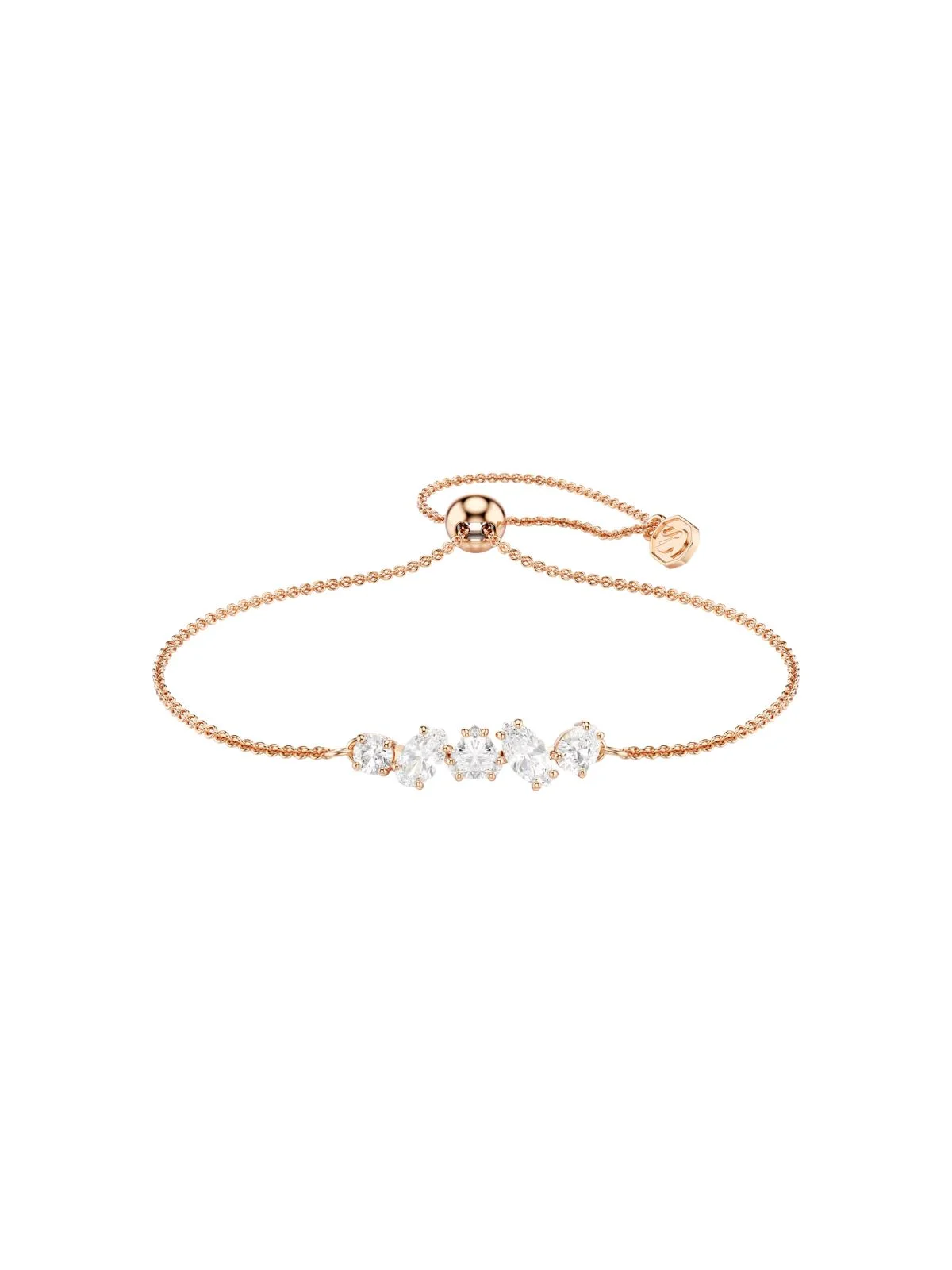 SWAROVSKI Vòng Tay Mesmera:Bracelet White/Ros