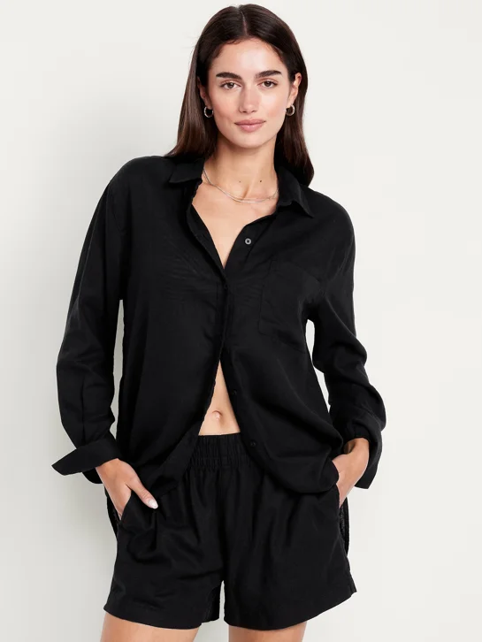 OLD NAVY Áo Sơ Mi Nữ - Loose