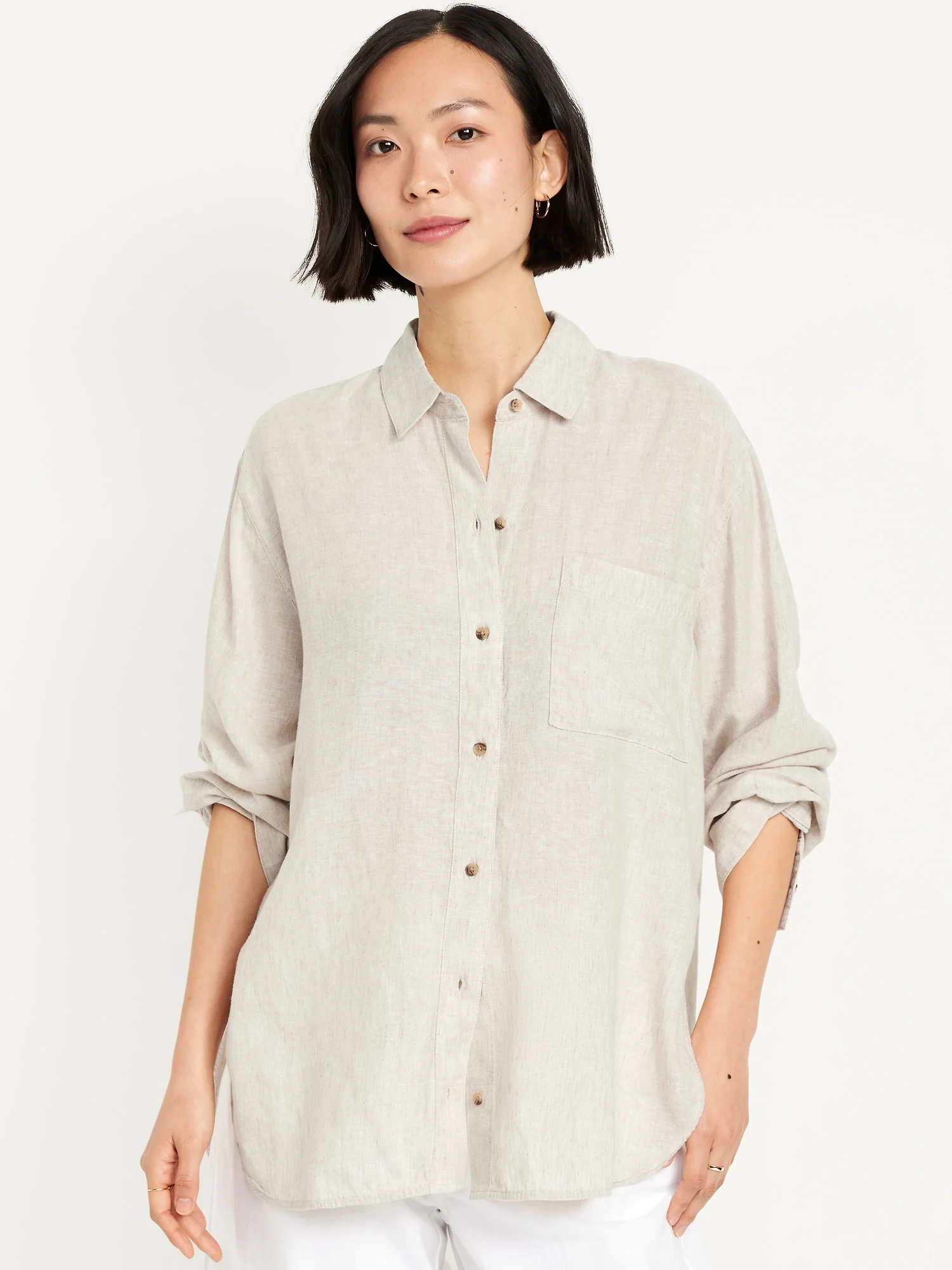 OLD NAVY Áo Sơ Mi Nữ - Loose