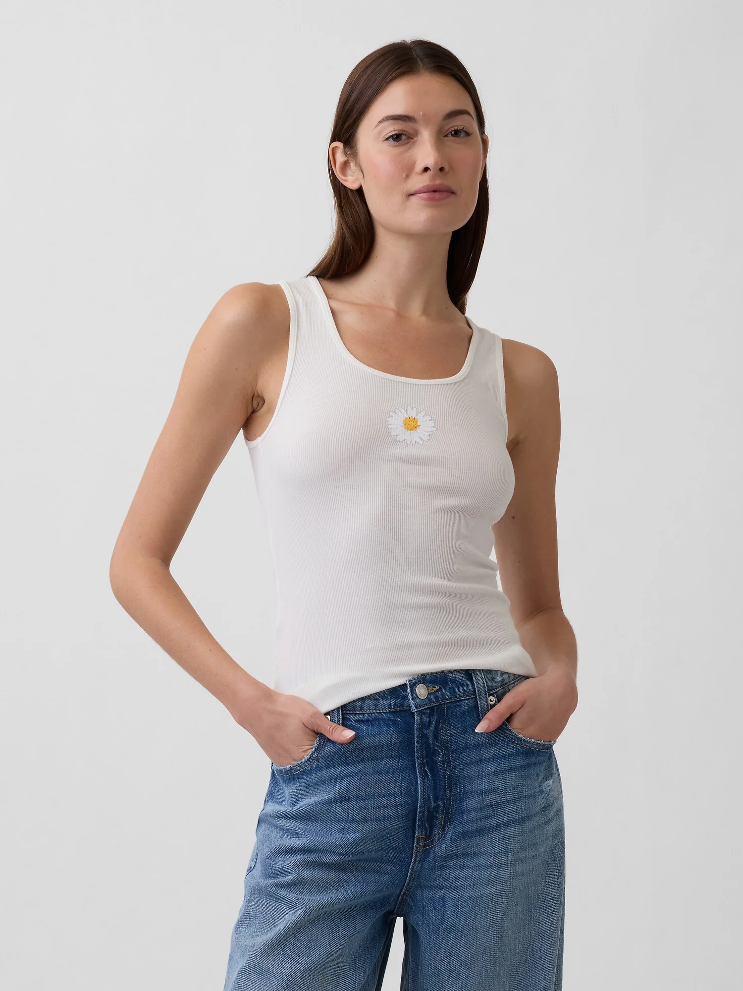 GAP Áo Ba Lỗ Nữ