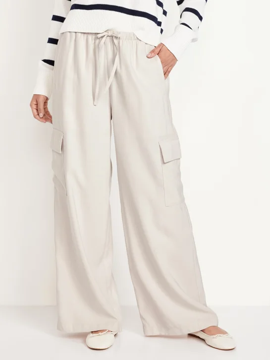 OLD NAVY Quần Dài Nữ - Wide Leg