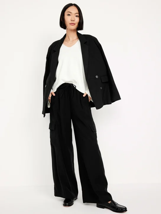 OLD NAVY Quần Dài Nữ - Wide Leg
