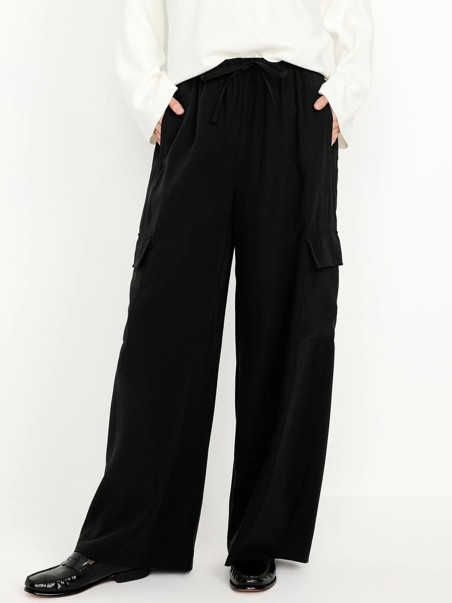 OLD NAVY Quần Dài Nữ - Wide Leg