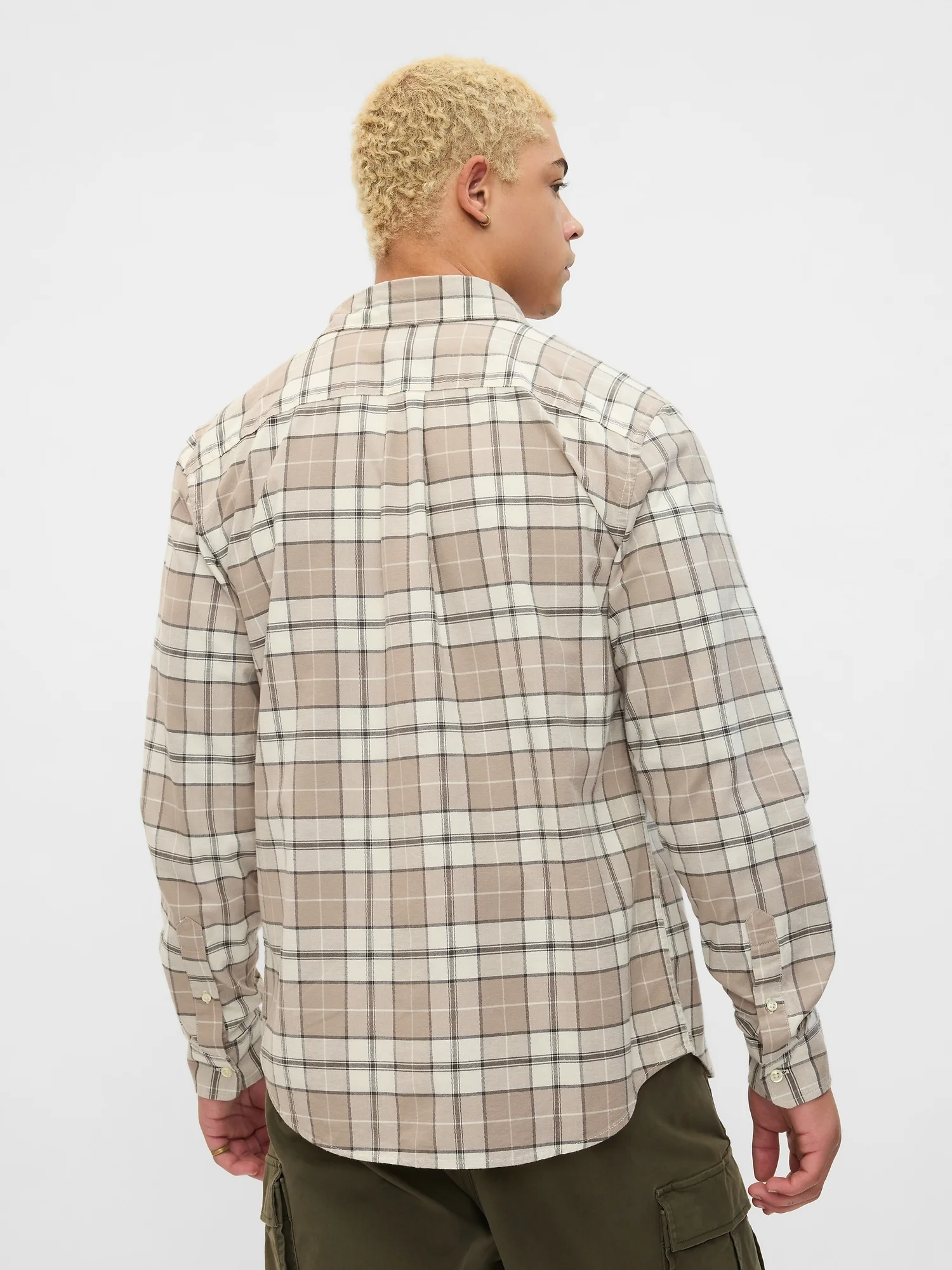 GAP Áo Sơ Mi Nam - Oxford Shirt in Standard Fit