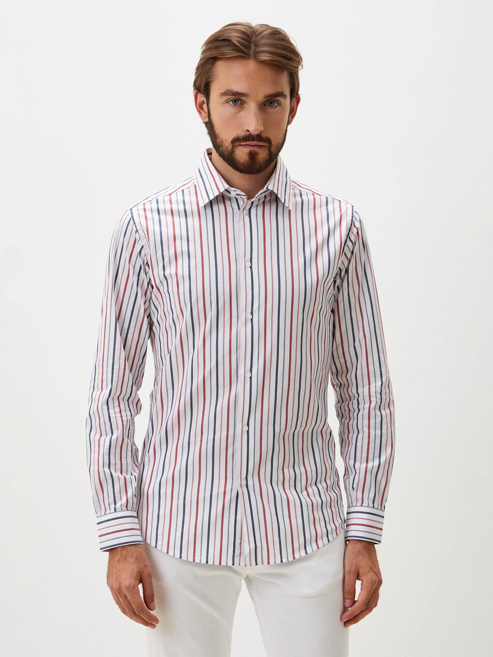 UNITED COLORS OF BENETTON Áo Sơ Mi Dài Tay Nam Men Shirt