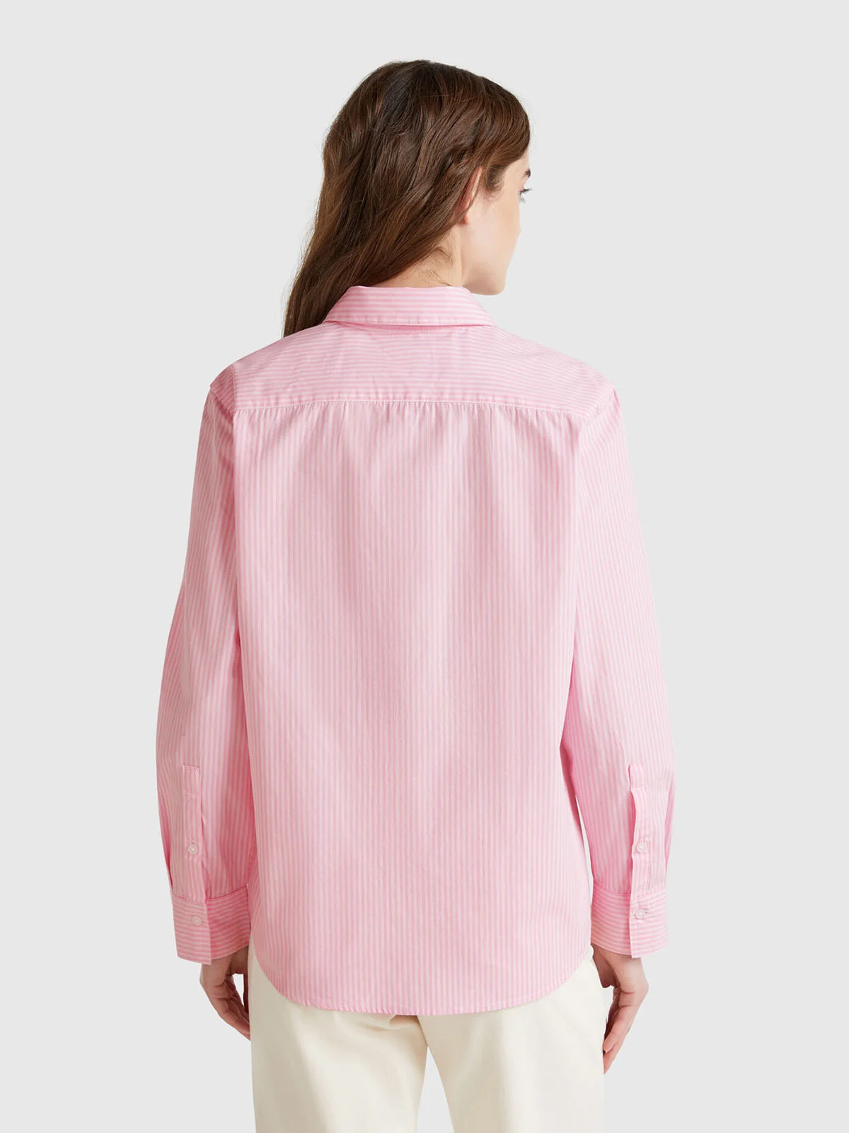 UNITED COLORS OF BENETTON Áo Sơ Mi Dài Tay Nữ
