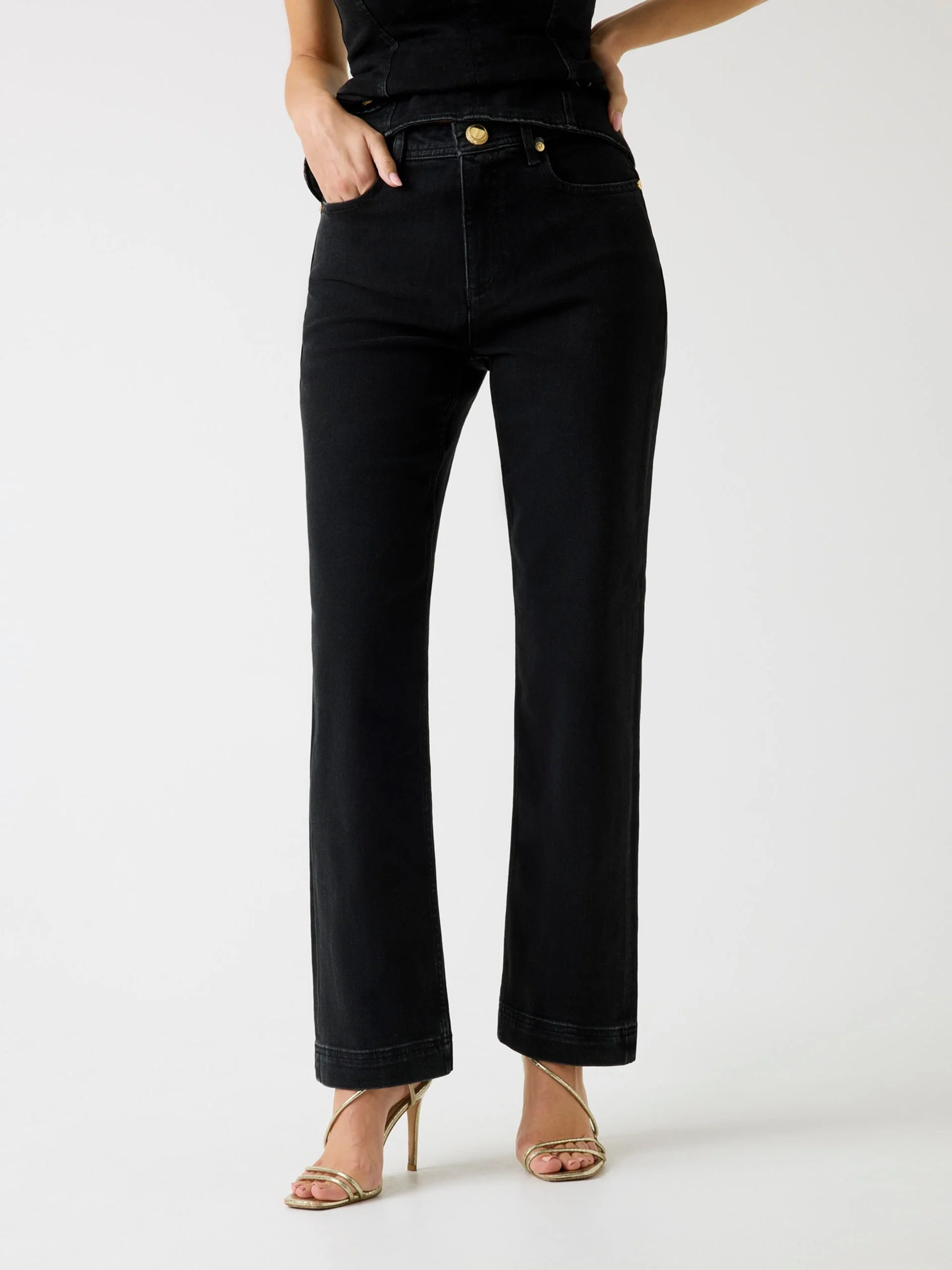 GUESS MARCIANO Quần Jeans Nữ-Doris Straight Denim