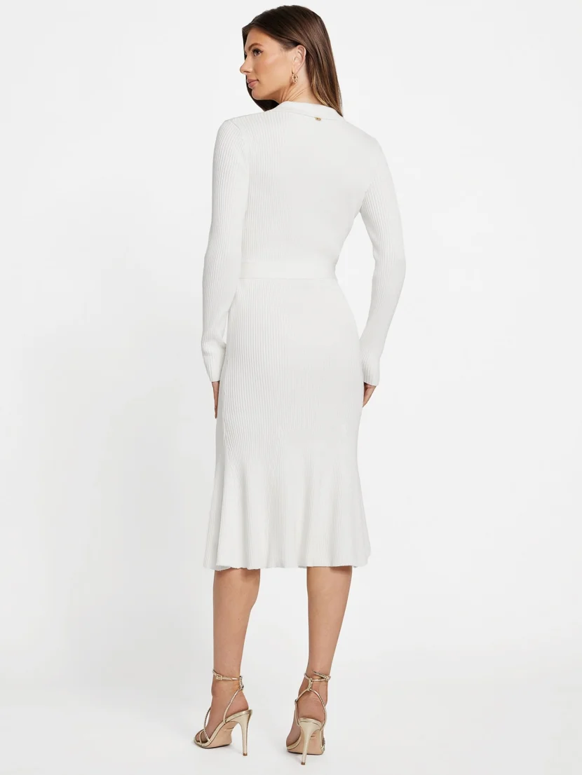 GUESS MARCIANO Đầm Nữ - Agathe Polo Ls Dress Swtr