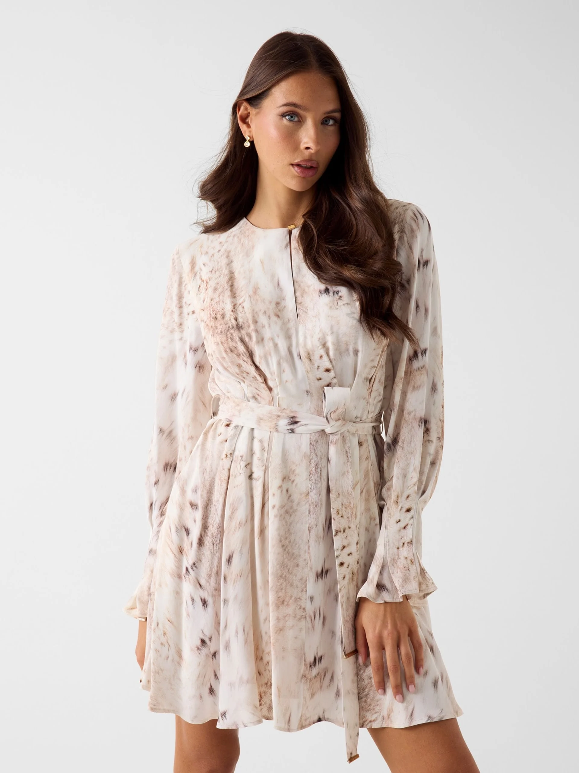 GUESS MARCIANO Đầm Nữ-Denise Drop Neck Ls