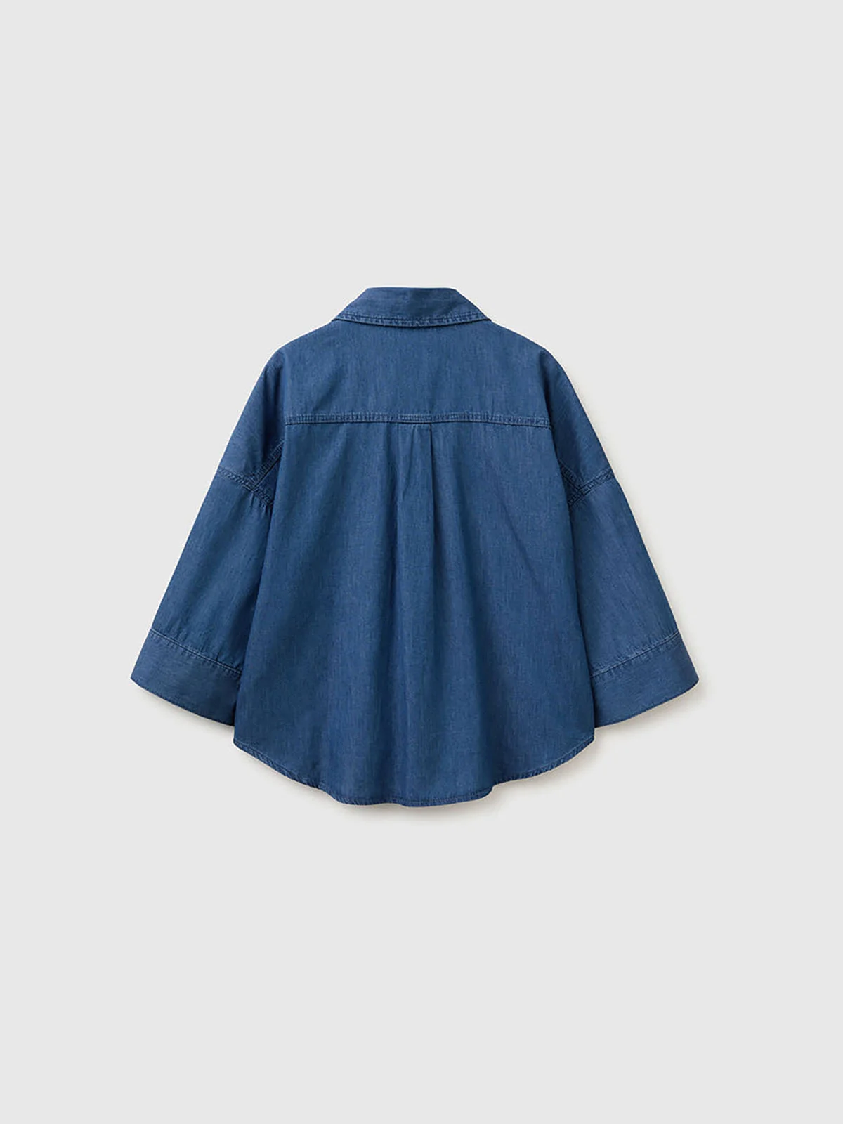 UNITED COLORS OF BENETTON Áo Sơ Mi Ngắn Tay Nữ Women Shirt
