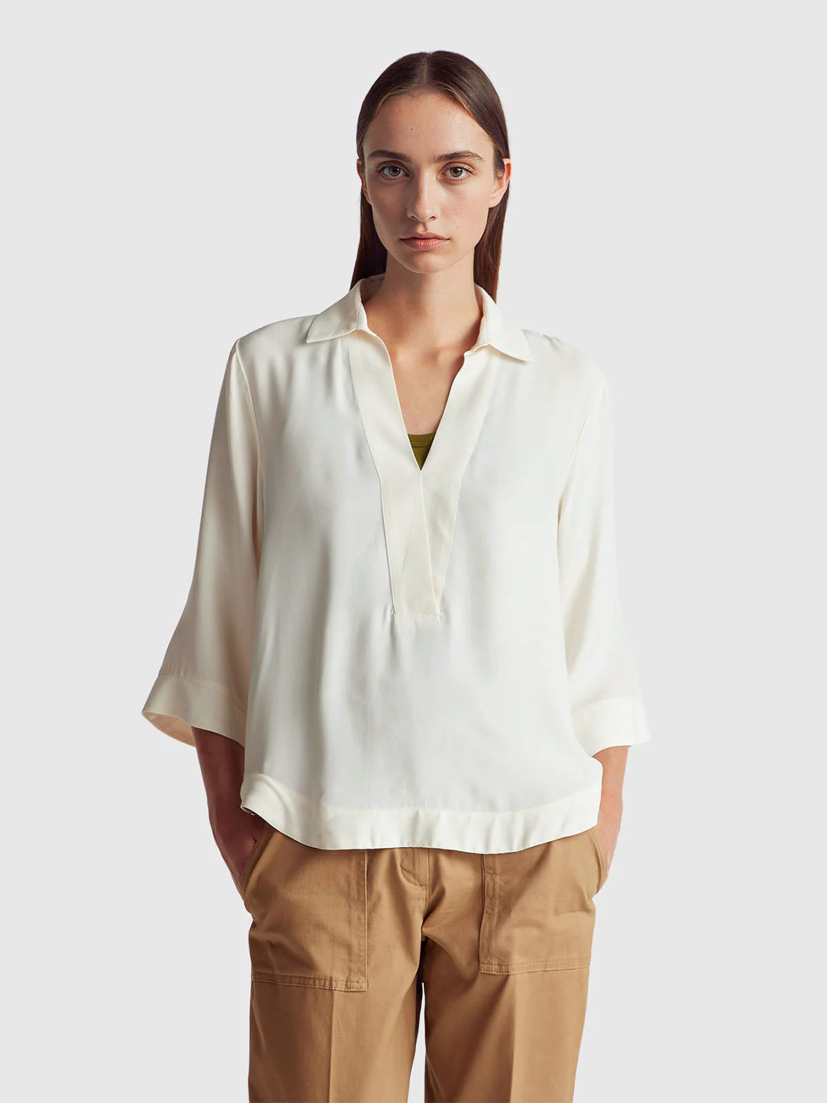 UNITED COLORS OF BENETTON Áo Kiểu Nữ Women Blouse