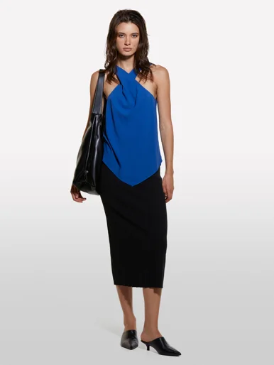 SISLEY Áo Thun Cộc Tay Nữ Women Top