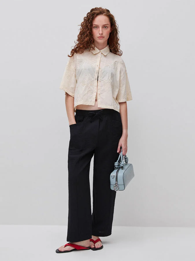 UNITED COLORS OF BENETTON Áo Sơ Mi Ngắn Tay Nữ