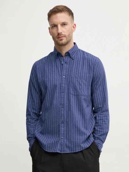 UNITED COLORS OF BENETTON Áo Sơ Mi Dài Tay Nam Men Shirt