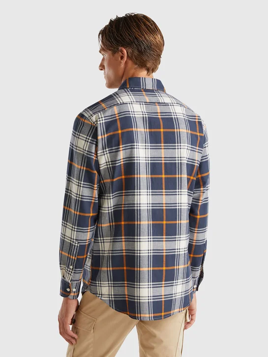 UNITED COLORS OF BENETTON Áo Sơ Mi Dài Tay Nam Men Shirt