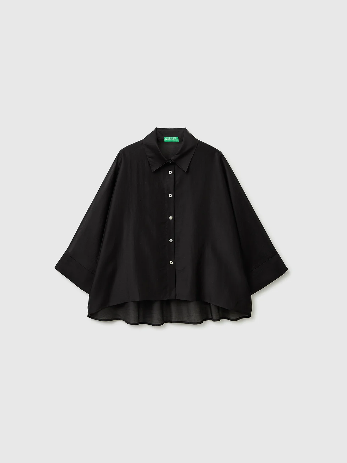 UNITED COLORS OF BENETTON Áo Sơ Mi Ngắn Tay Nữ