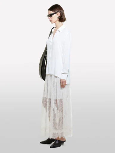 SISLEY Áo Sơ Mi Dài Tay Nữ Women Shirt