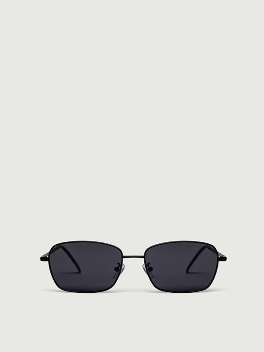 SUNNIES STUDIOS Kính Mát Gọng Vuông Emman Charcoal F