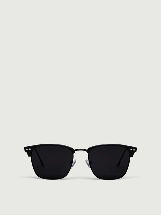 SUNNIES STUDIOS Kính Mát Gọng Browline Bastian Charcoal