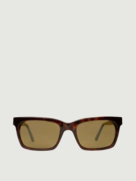 SUNNIES STUDIOS Kính Mát Gọng Chữ Nhật Dean Classic Tort Chartreuse