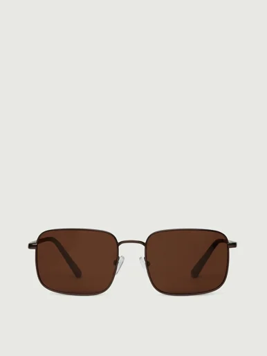 SUNNIES STUDIOS Kính Mát Gọng Chữ Nhật Vito Bronze Hickory Pola