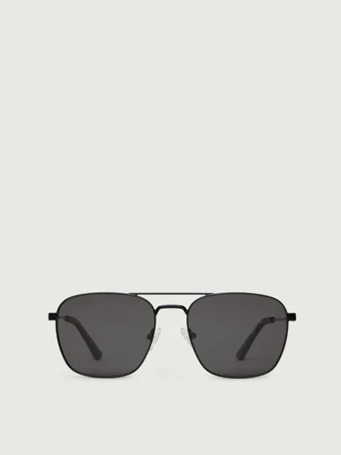 SUNNIES STUDIOS Kính Mát Gọng Phi Công Val Charcoal Midnight Polarized