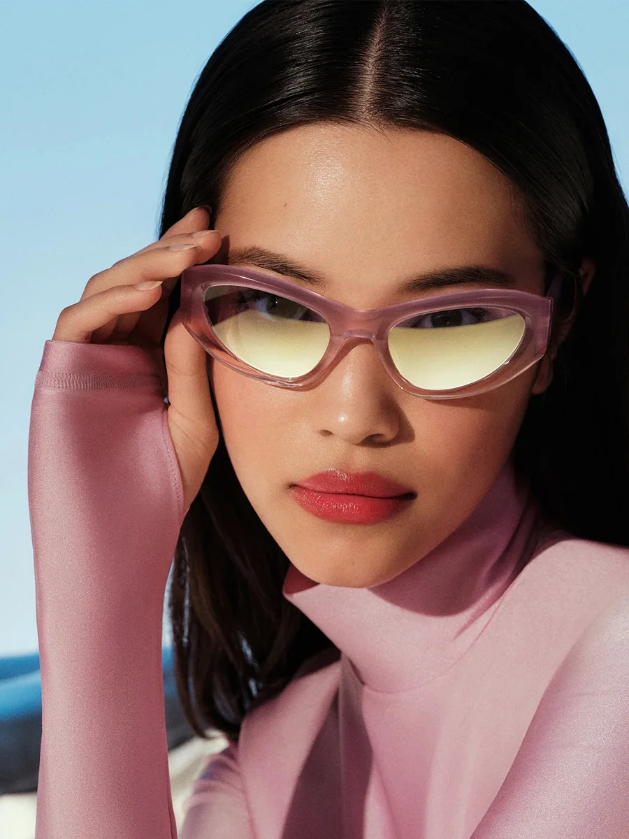 SUNNIES STUDIOS Kính Mát Gọng Mắt Mèo Sol Twilight Prism