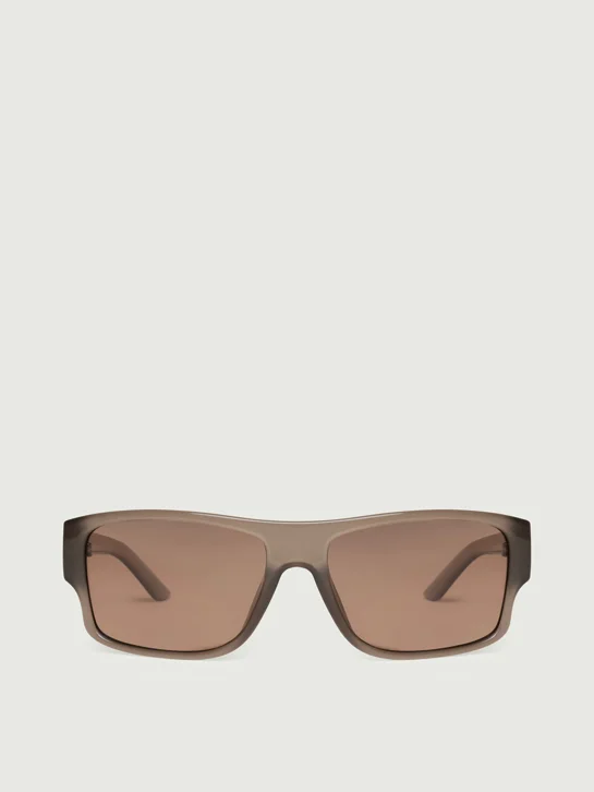 SUNNIES STUDIOS Kính Mát Gọng Chữ Nhật Nolan Brown Grey Hickory Polar