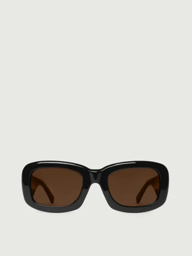 SUNNIES STUDIOS Kính Mát Gọng Phi Công Liv Ink Hickory Polarized