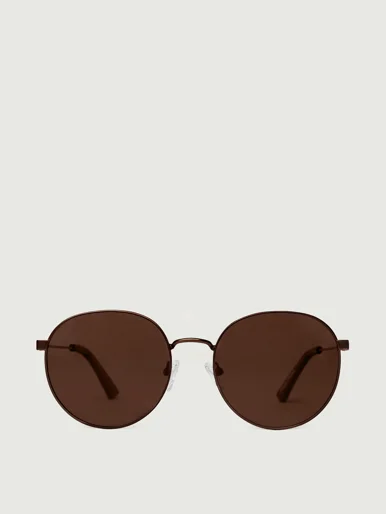 SUNNIES STUDIOS Kính Mát Gọng Tròn Leon Bronze Hickory