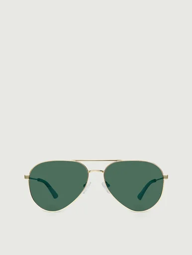 SUNNIES STUDIOS Kính Mát Gọng Phi Công Rocco White Gold Pond