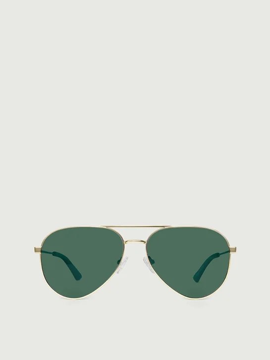 SUNNIES STUDIOS Kính Mát Gọng Phi Công Rocco White Gold Pond
