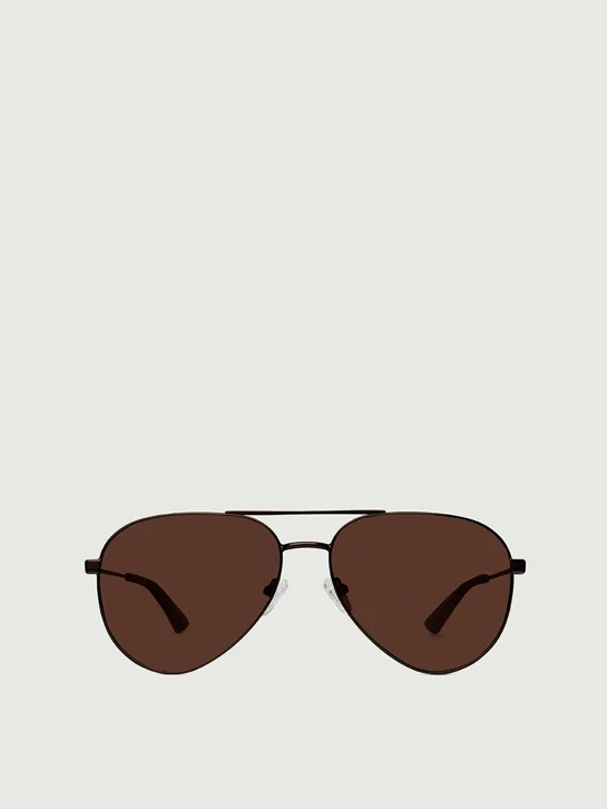 SUNNIES STUDIOS Kính Mát Gọng Phi Công Rocco Bronze Hickory