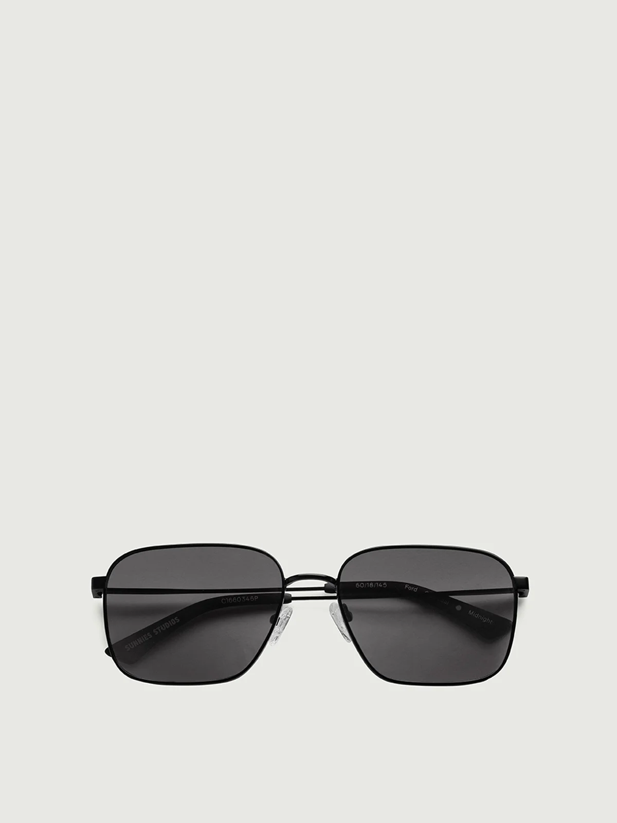 SUNNIES STUDIOS Kính Mát Gọng Vuông Ford Charcoal Midnight