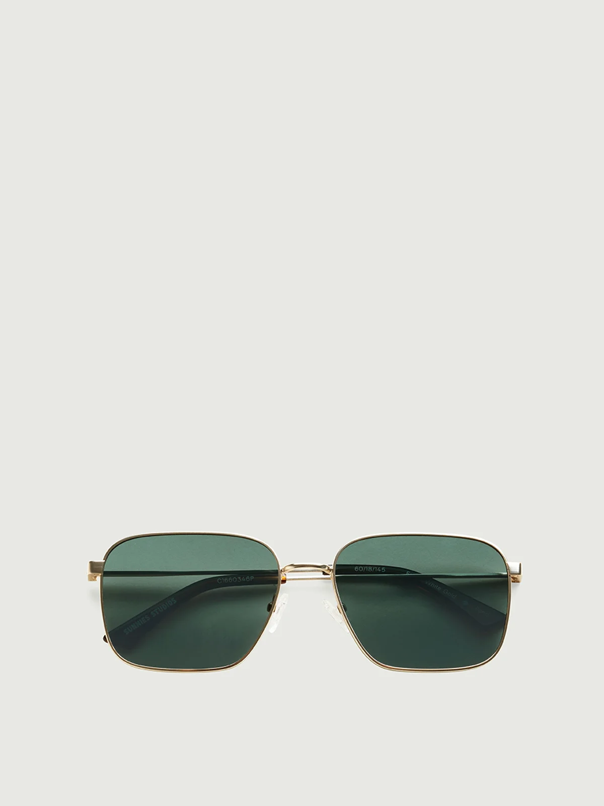 SUNNIES STUDIOS Kính Mát Gọng Vuông Ford White Gold Pond