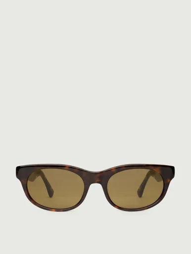 SUNNIES STUDIOS Kính Mát Gọng Tròn Beau Classic Tort Chartreuse