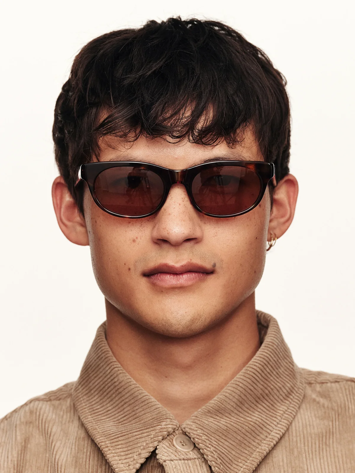 SUNNIES STUDIOS Kính Mát Gọng Tròn Beau Classic Tort Chartreuse