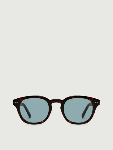 SUNNIES STUDIOS Kính Mát Gọng Tròn Hugh Classic Tort Bluebird