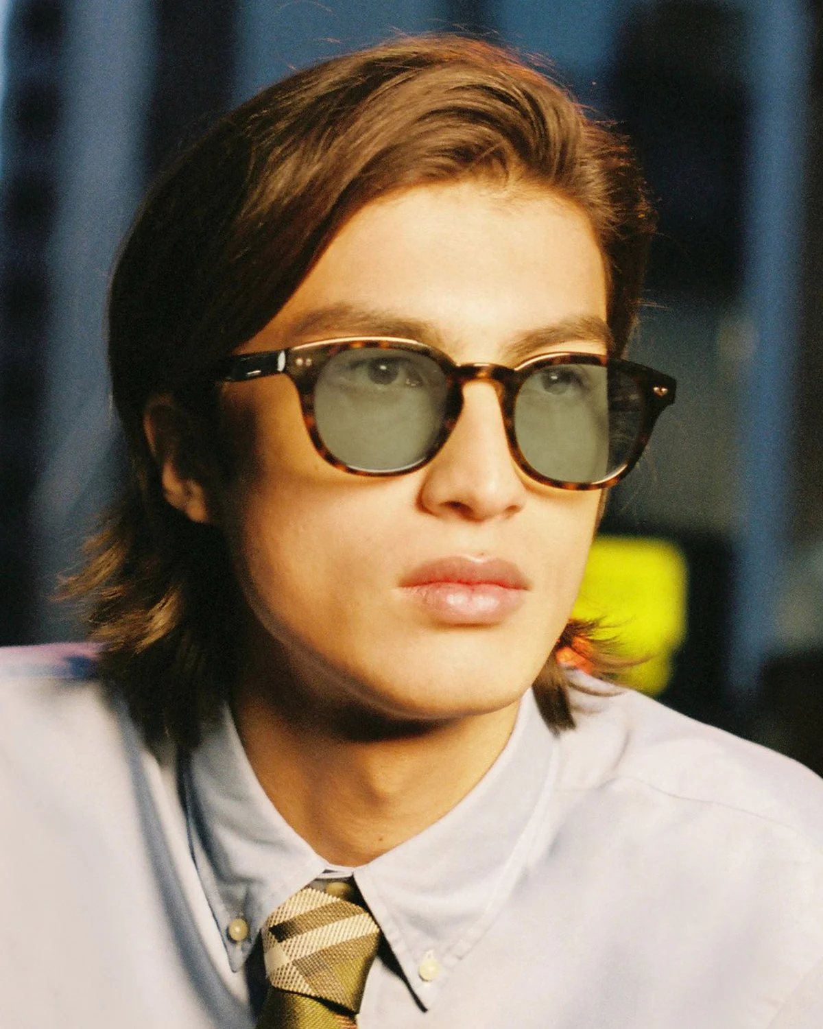 SUNNIES STUDIOS Kính Mát Gọng Tròn Hugh Classic Tort Dill