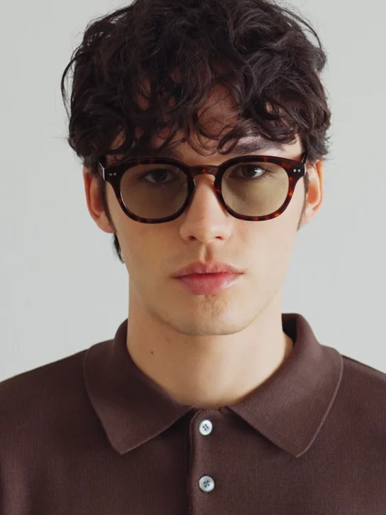 SUNNIES STUDIOS Kính Mát Gọng Tròn Hugh Classic Tort Apricot