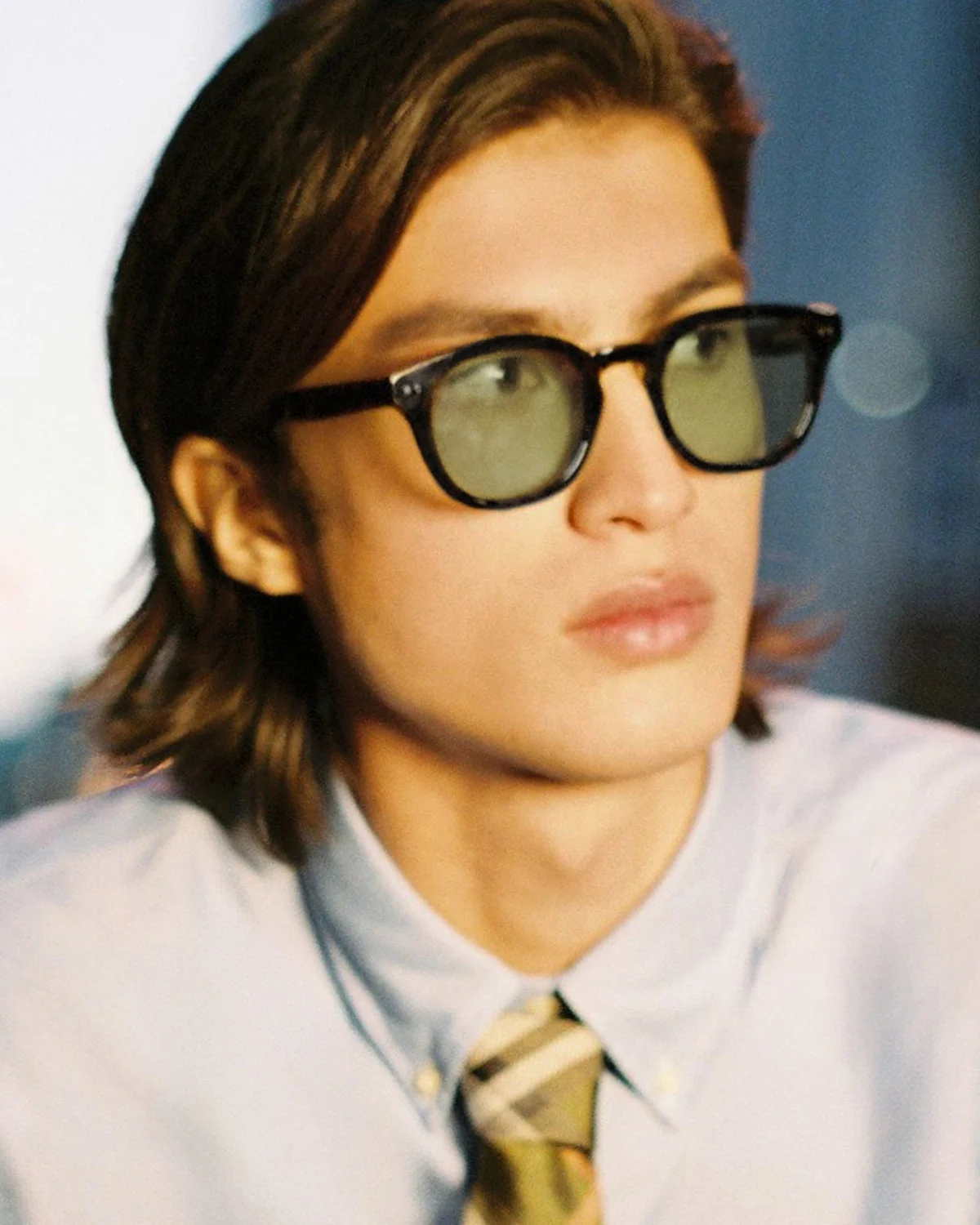 SUNNIES STUDIOS Kính Mát Gọng Tròn Hugh Ink Dill