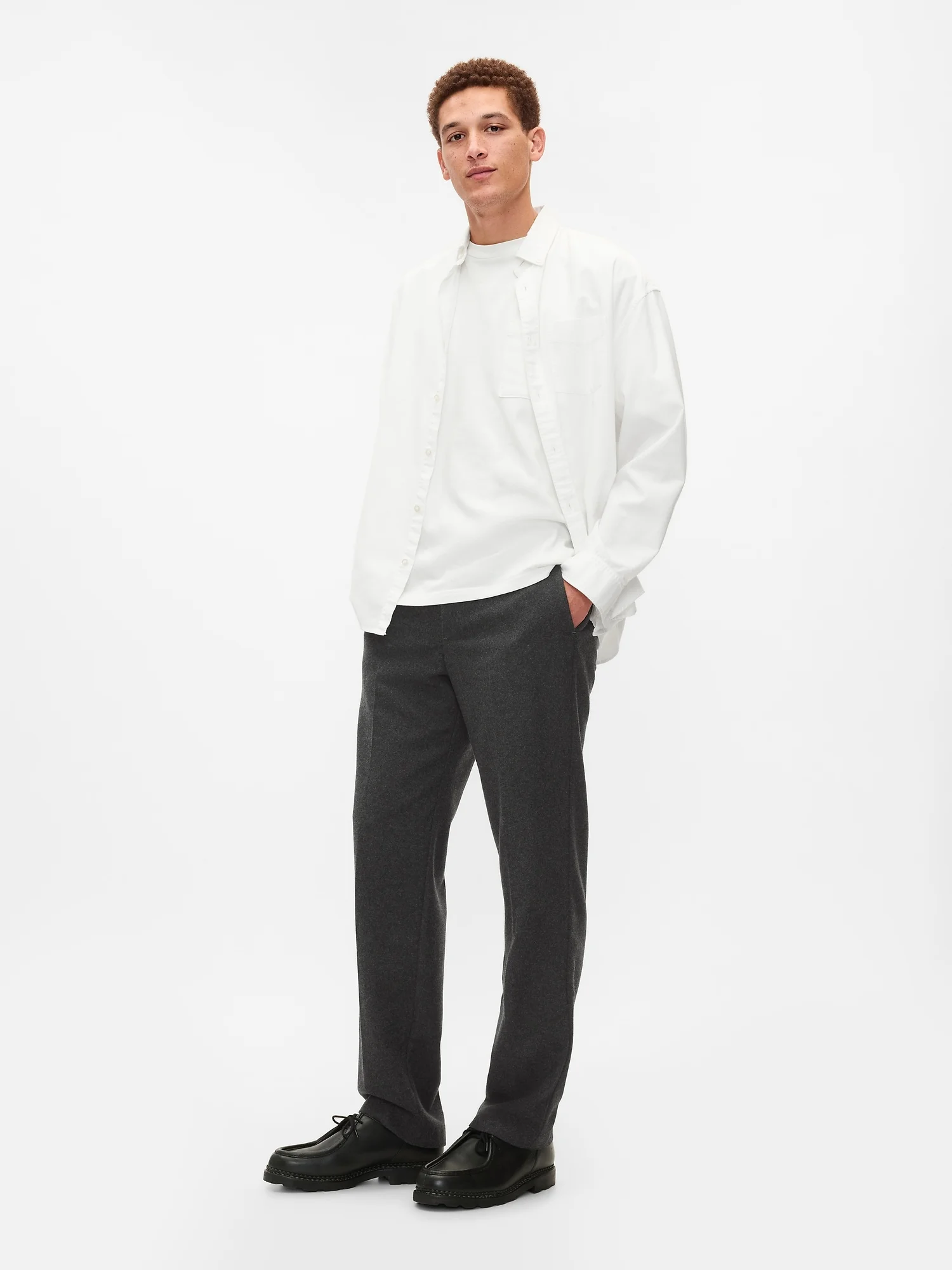 GAP Quần Vải Dài Nam - Straight