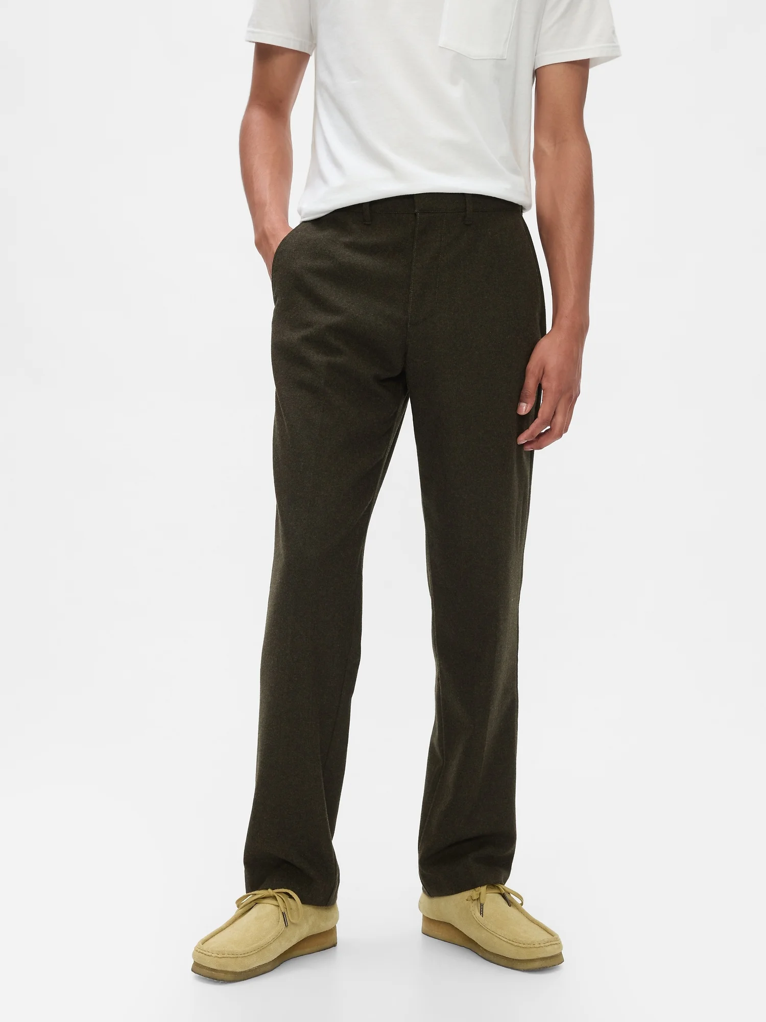 GAP Quần Vải Dài Nam - Straight
